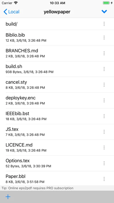 TeX Writer - LaTeX On The Go screenshot 3