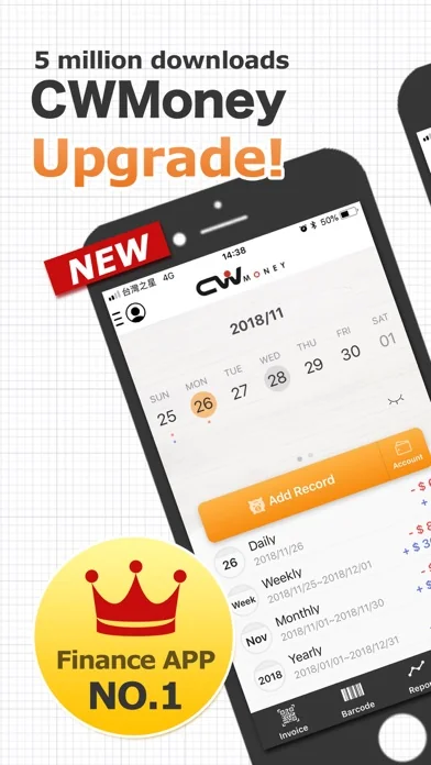 CWMoney經典版-理財筆記、發票掃描、雲端備份、存錢記帳