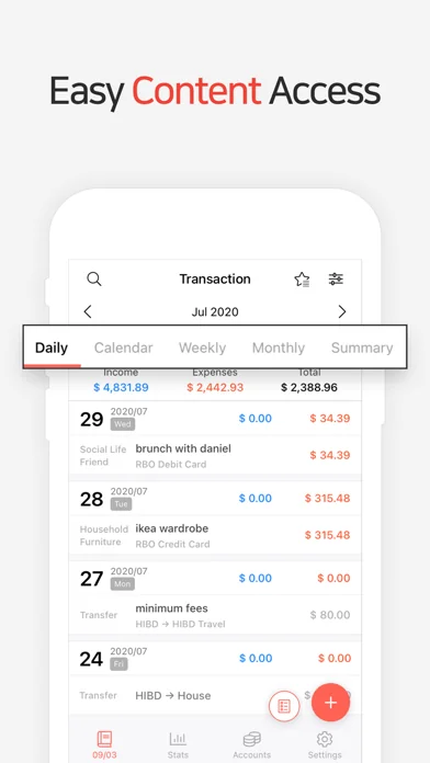 Haushaltsbuch : Money Manager screenshot 2