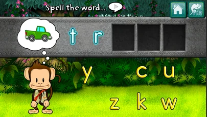 Monkey Word School Adventure