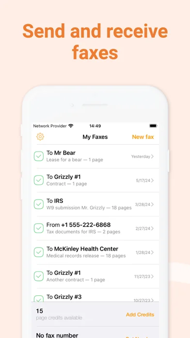 Genius Fax - Faxing app screenshot 3