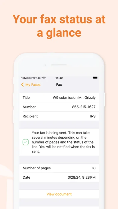 Genius Fax - Faxing app screenshot 4