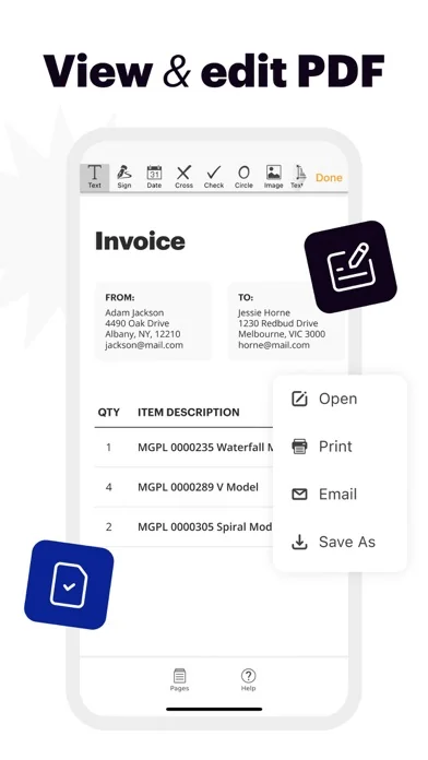 pdfFiller: ein PDF Editor