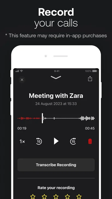 TapeACall: Telefonat aufnehmen screenshot 2