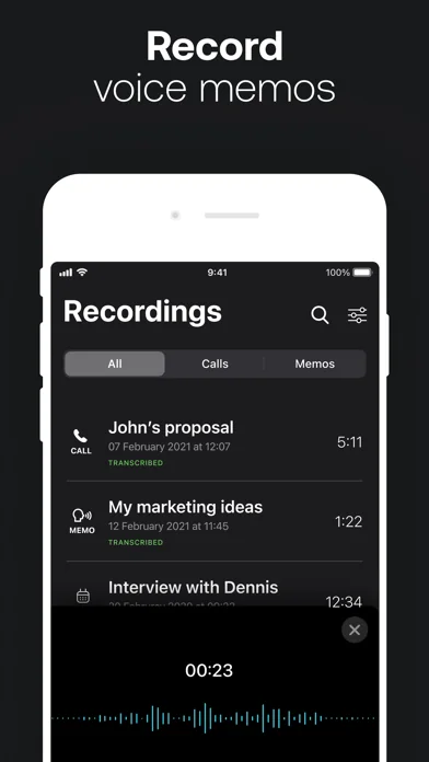 TapeACall: Telefonat aufnehmen screenshot 3