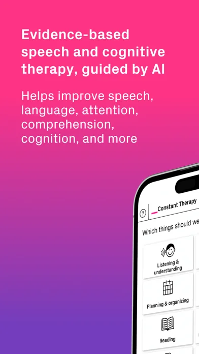 Constant Therapy: Brain+Speech screenshot 3