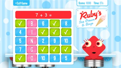 Squeebles Maths Bingo