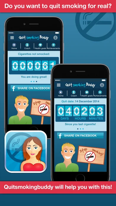 Aufhören zu rauchen - Quit smoking buddy Pro!