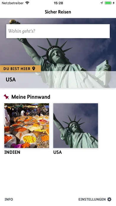 Sicher Reisen