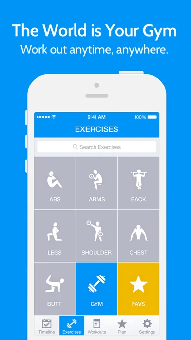 Instant Fitness: Workout Trainer screenshot 1