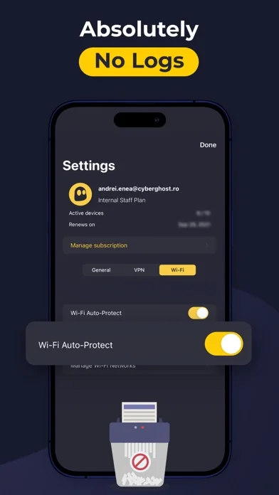 CyberGhost VPN | Sicheres WLAN screenshot 4