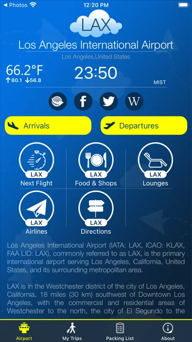 Los Angeles Airport Info