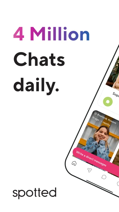 Spotted - Local Dating App screenshot 1