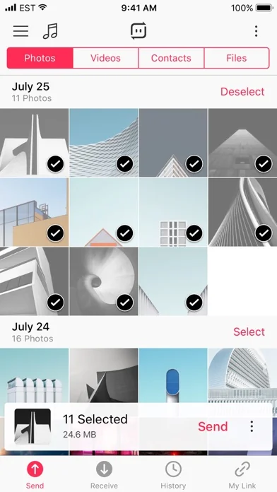 Send Anywhere - File Transfer screenshot 1