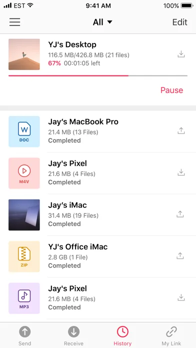 Send Anywhere - File Transfer screenshot 4