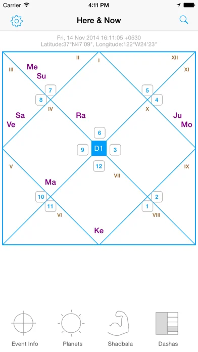 Jyotish Dashboard™ screenshot 1