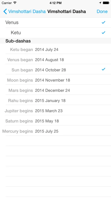Jyotish Dashboard™ screenshot 3