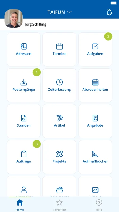 TAIFUN - Handwerker App