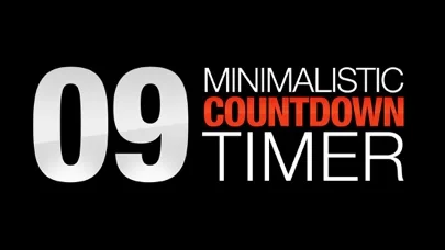 Minimalistic Countdown Timer