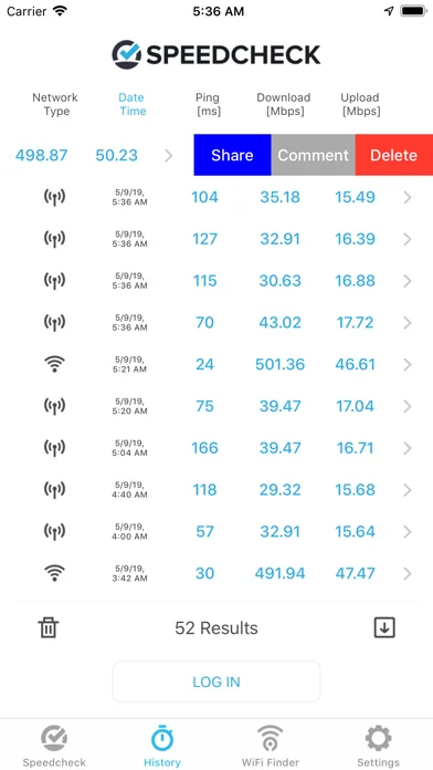 Speedcheck Internet Speed Test screenshot 3