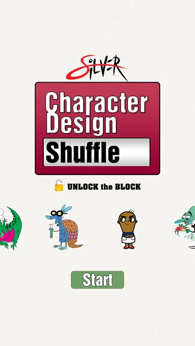 Character Design Shuffle By Silver