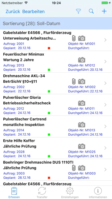 Prüfungen im Arbeitsschutz