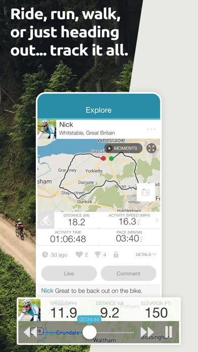 Map My Tracks: cycling pro