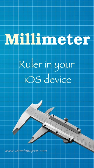 Millimeter измерения на экране
