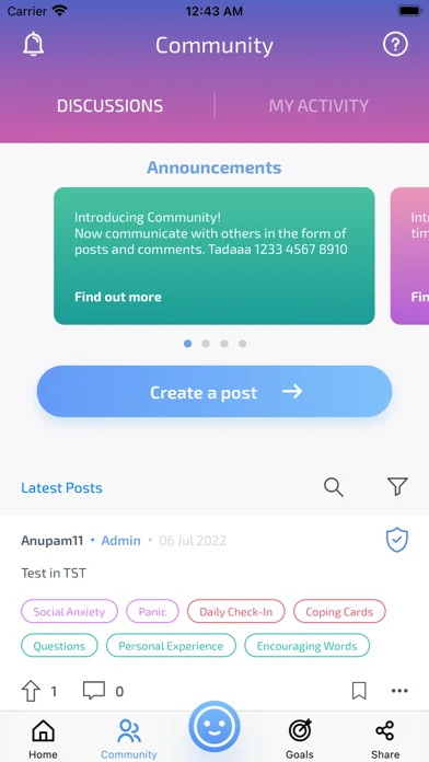 MindShift CBT - Anxiety Relief screenshot 2
