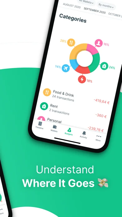 Geld Zähler & Sparen: Spendee screenshot 2