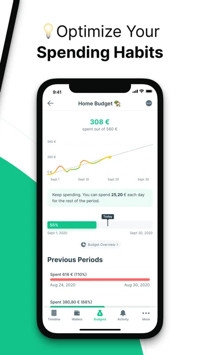 Geld Zähler & Sparen: Spendee screenshot 3