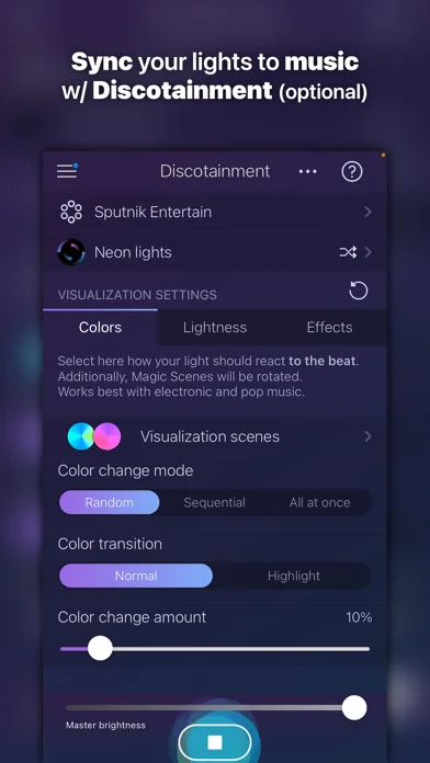 iConnectHue for Philips Hue screenshot 3