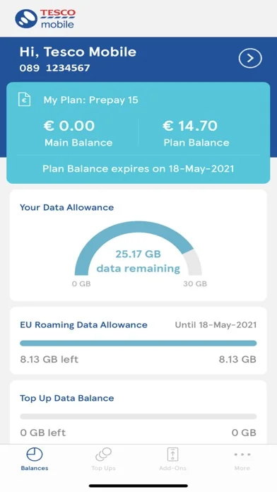 My Tesco Mobile