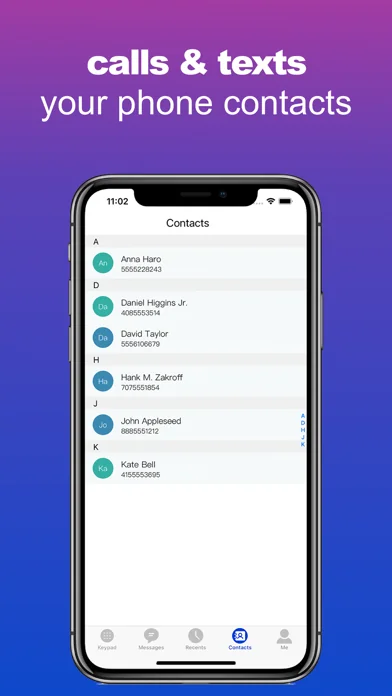 Text Number: Call + Text screenshot 4