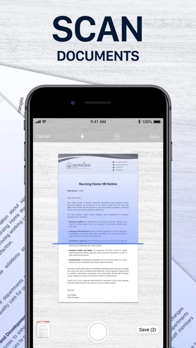 PDF Scanner・Documents to PDF screenshot 1