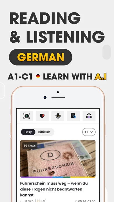 Todaii: Deutsch Lernen A1-C1