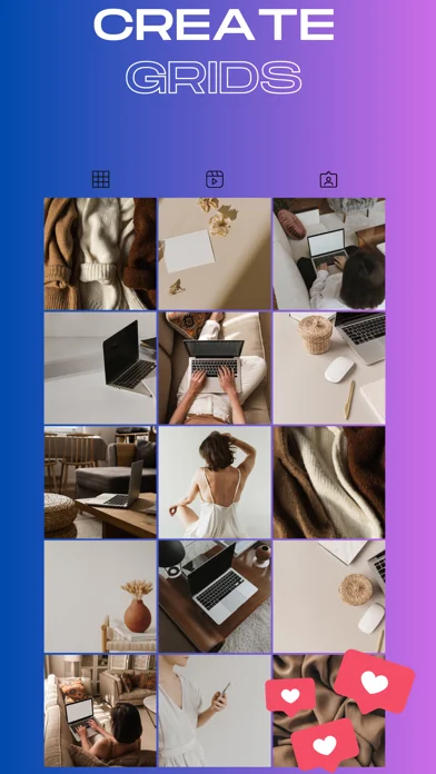 Grid Maker Photo Layout