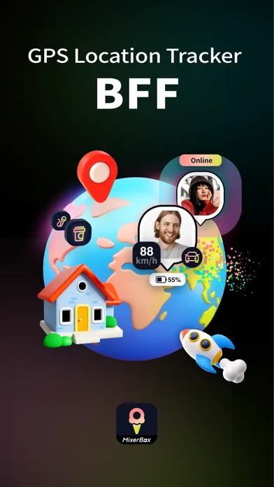 MixerBox BFF: Location Tracker screenshot 1