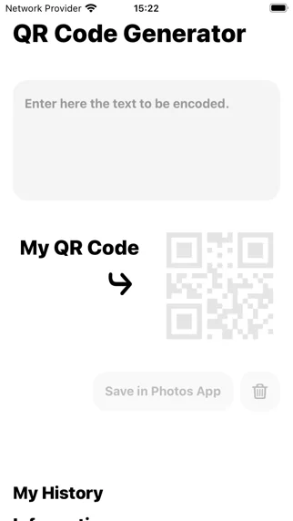 Einfacher QR Code Generator