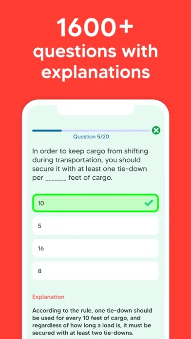 CDL Prep Practice Test: 2026 screenshot 2