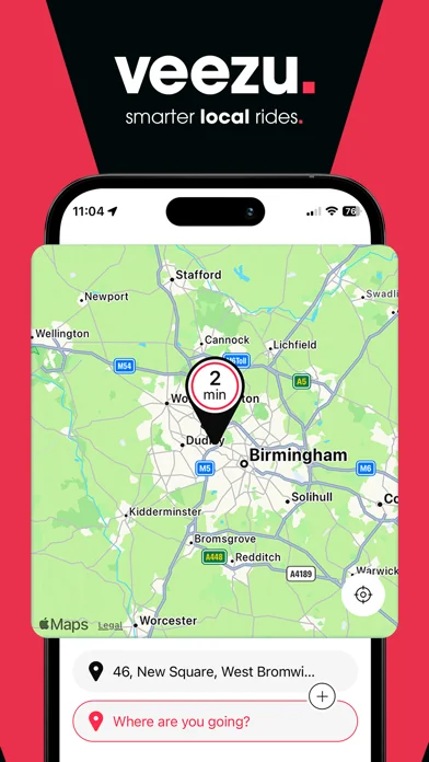 Veezu Taxi UK | Request a Ride