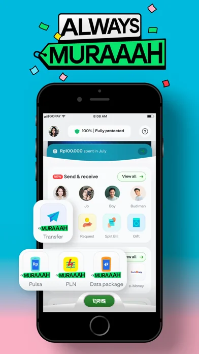 GoPay: Transfer, Bayar, QRIS screenshot 1