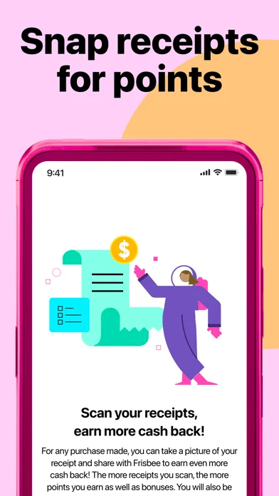 Frisbee: Rewards for Receipts screenshot 3