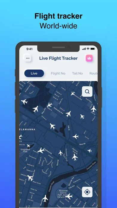 Live-Flugverfolgung