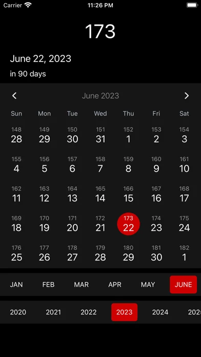 365 Days Calendar