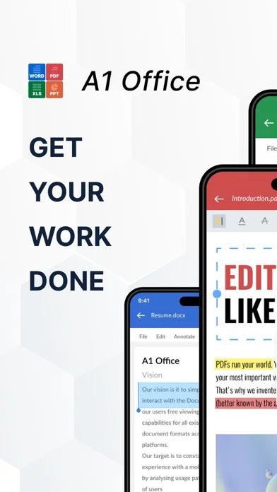 Office Suite-Word, Sheets, PPT