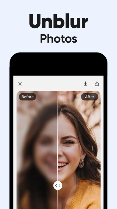 Unblur - AI Photo Enhancer screenshot 2