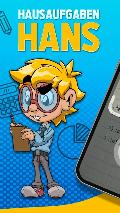 Hausaufgaben Hans Lern-App
