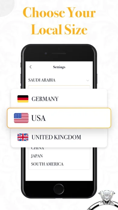 Ring Sizer UK - Size Measure screenshot 3