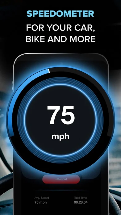 Geschwindigkeitsmesser GPS Pro screenshot 1
